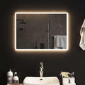 Vidaxl badkamerspiegel led 70x50 cm