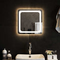 Vidaxl badkamerspiegel led 40x40 cm