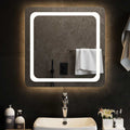 Vidaxl badkamerspiegel led 60x60 cm