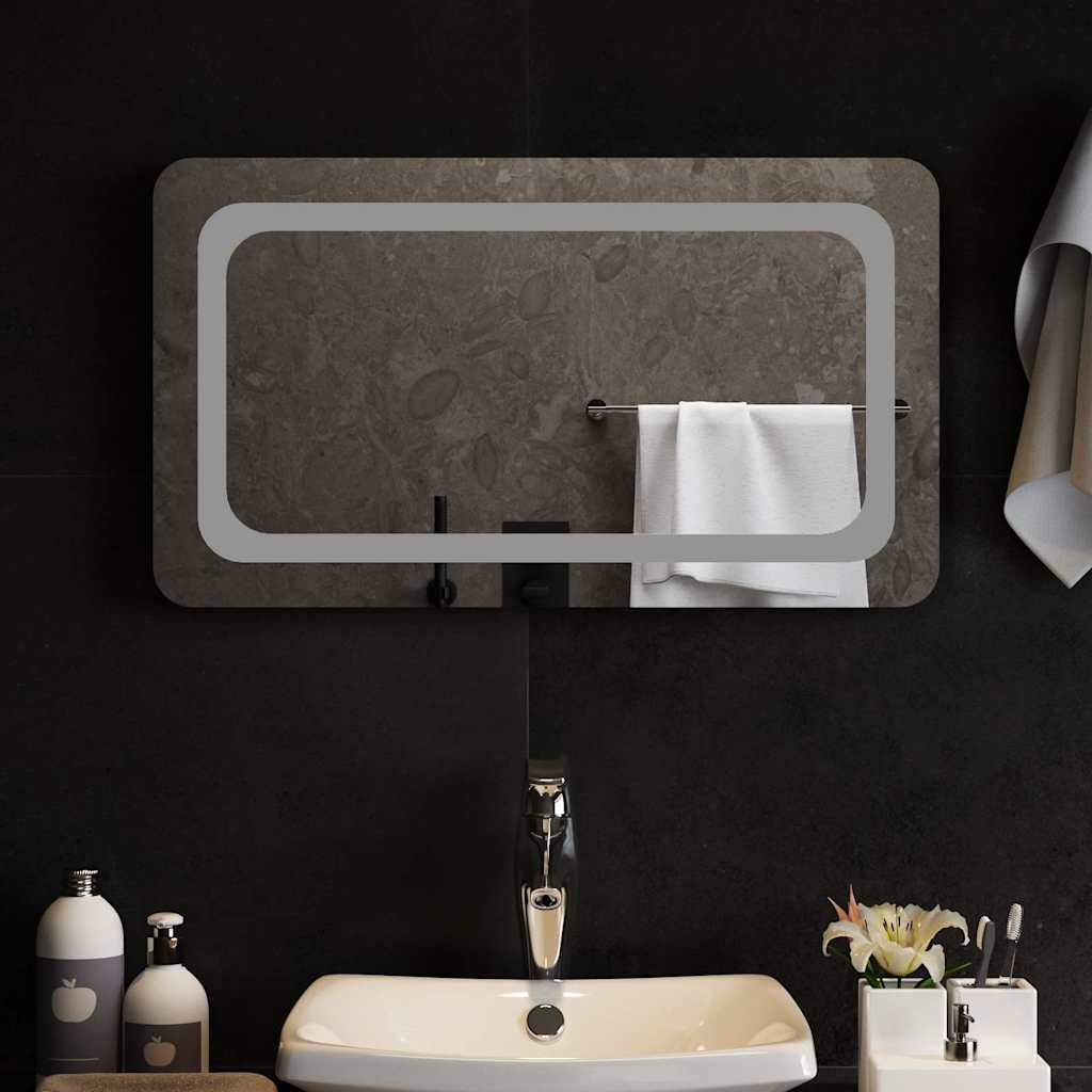 Vidaxl badkamerspiegel led 70x40 cm