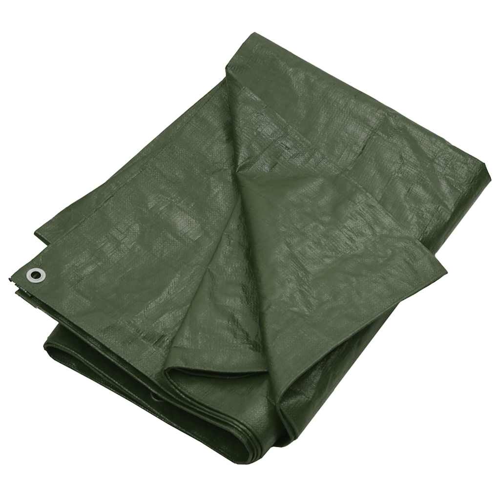 Vidaxl dekzeil 180 g m² 6x8 m hdpe groen