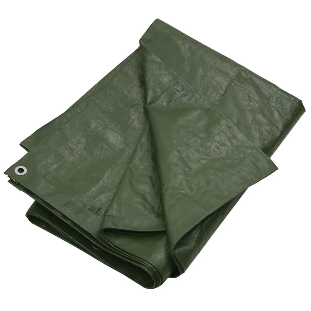 Vidaxl dekzeil 180 g m² 8x10 m hdpe groen
