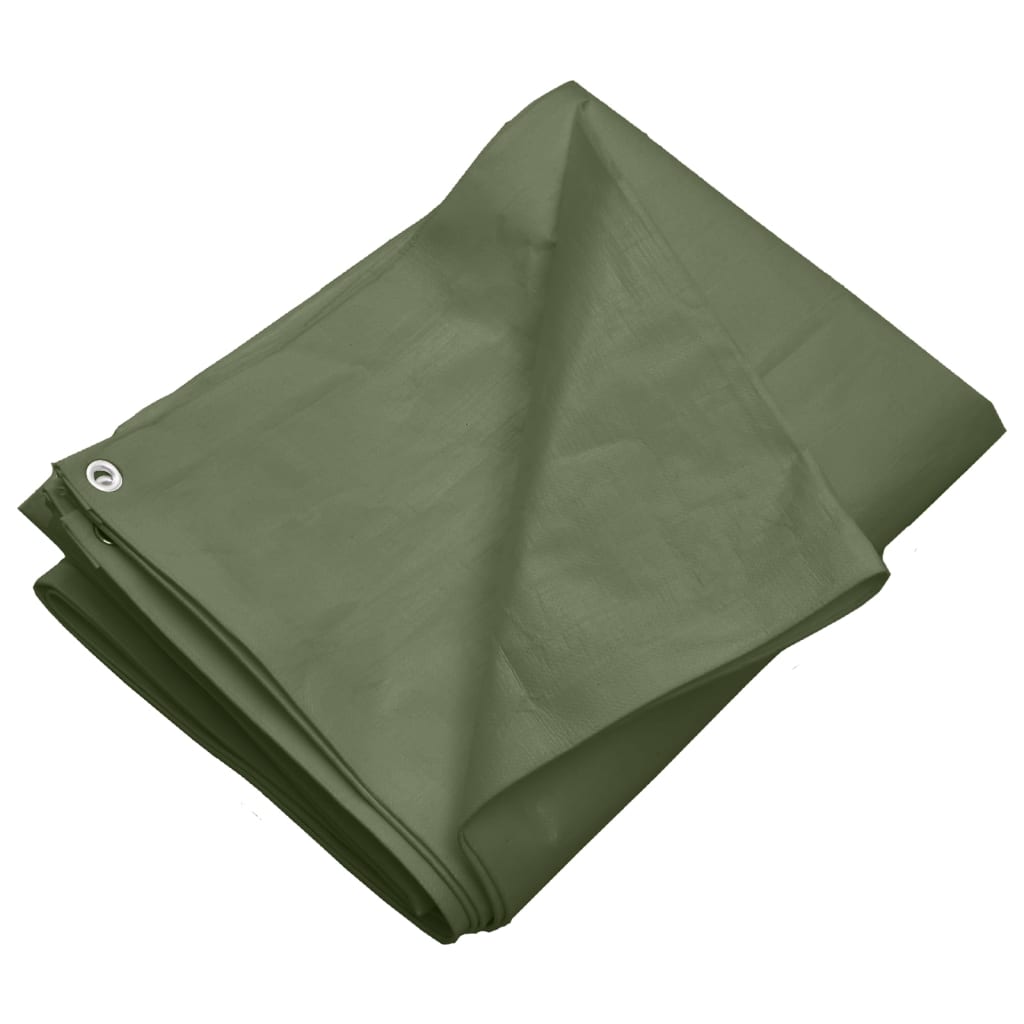 Vidaxl dekzeil 260 g m² 6x10 m hdpe groen