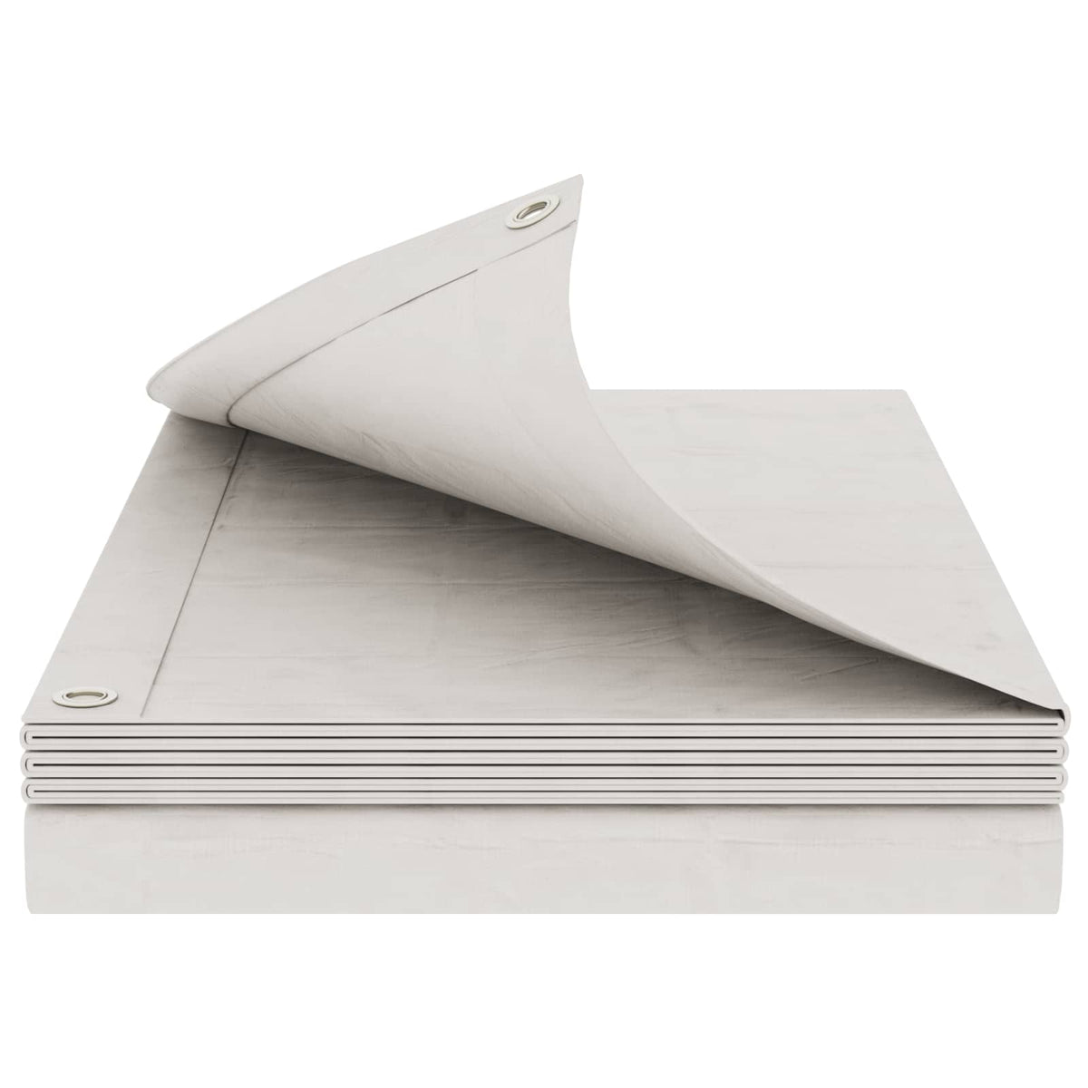 Vidaxl dekzeil 260 g m² 6x6 m hdpe wit