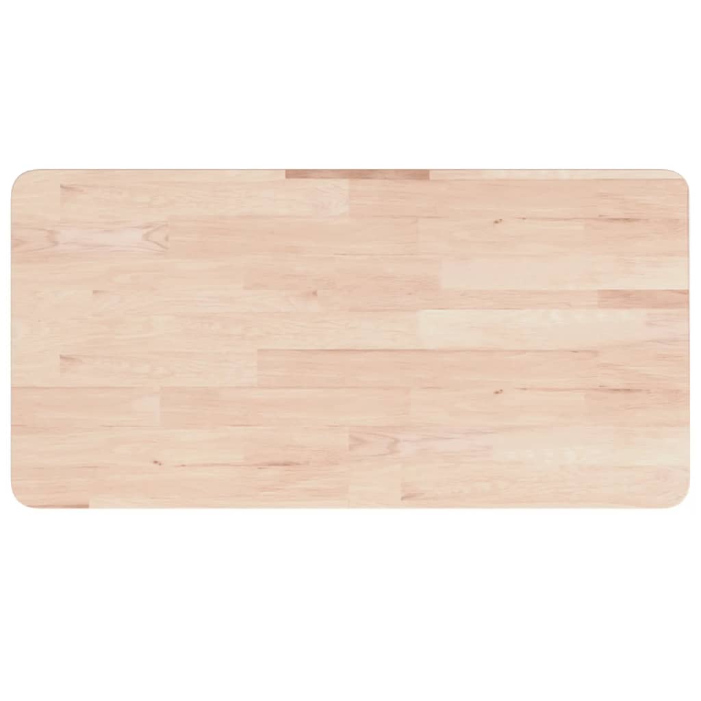 VidaXL Waschtischplatte 80x40x1,5 cm unbehandelt massiv