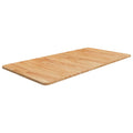 VIDAXL Waschtisch 100 x 50 x 1,5 cm Behandlungsmatten massiv Holz hellbraun
