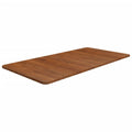 VIDAXL WASCHTISCH 100x50x1,5 cm Behandlungsmatten Massivholz dunkelbraun