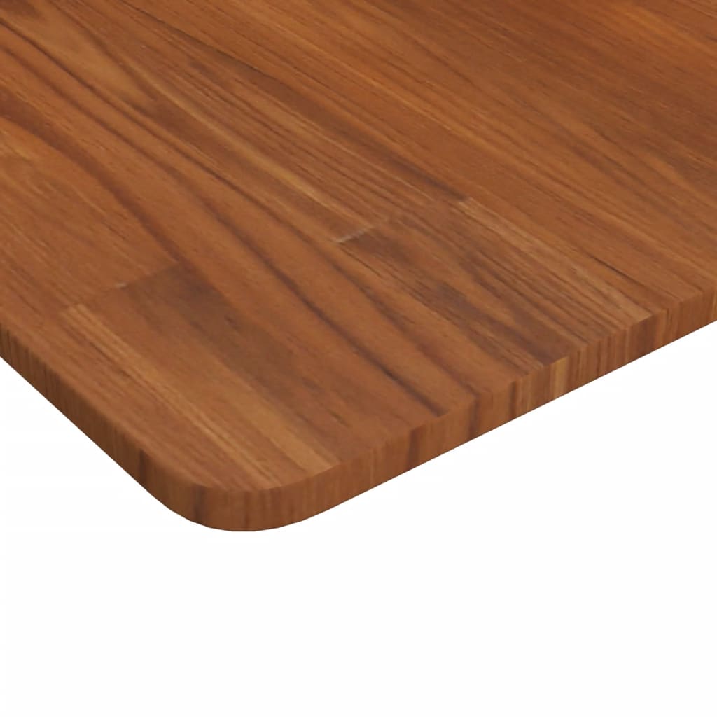 VIDAXL WASCHTISCH 100x50x1,5 cm Behandlungsmatten Massivholz dunkelbraun