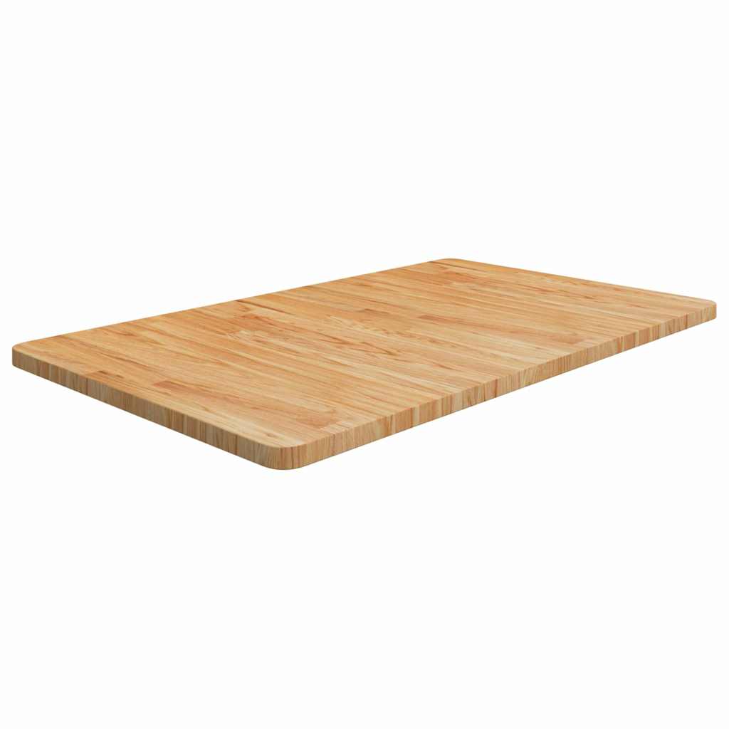 VIDAXL Waschtisch 100x60x2,5 cm Behandlungsmatten massiv Holz hellbraun