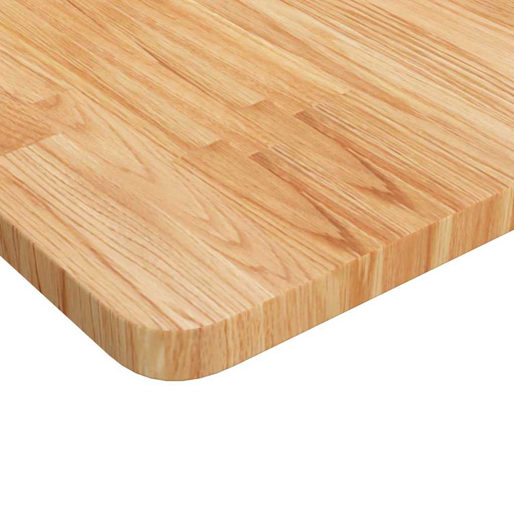 VIDAXL Waschtisch 100x60x2,5 cm Behandlungsmatten massiv Holz hellbraun