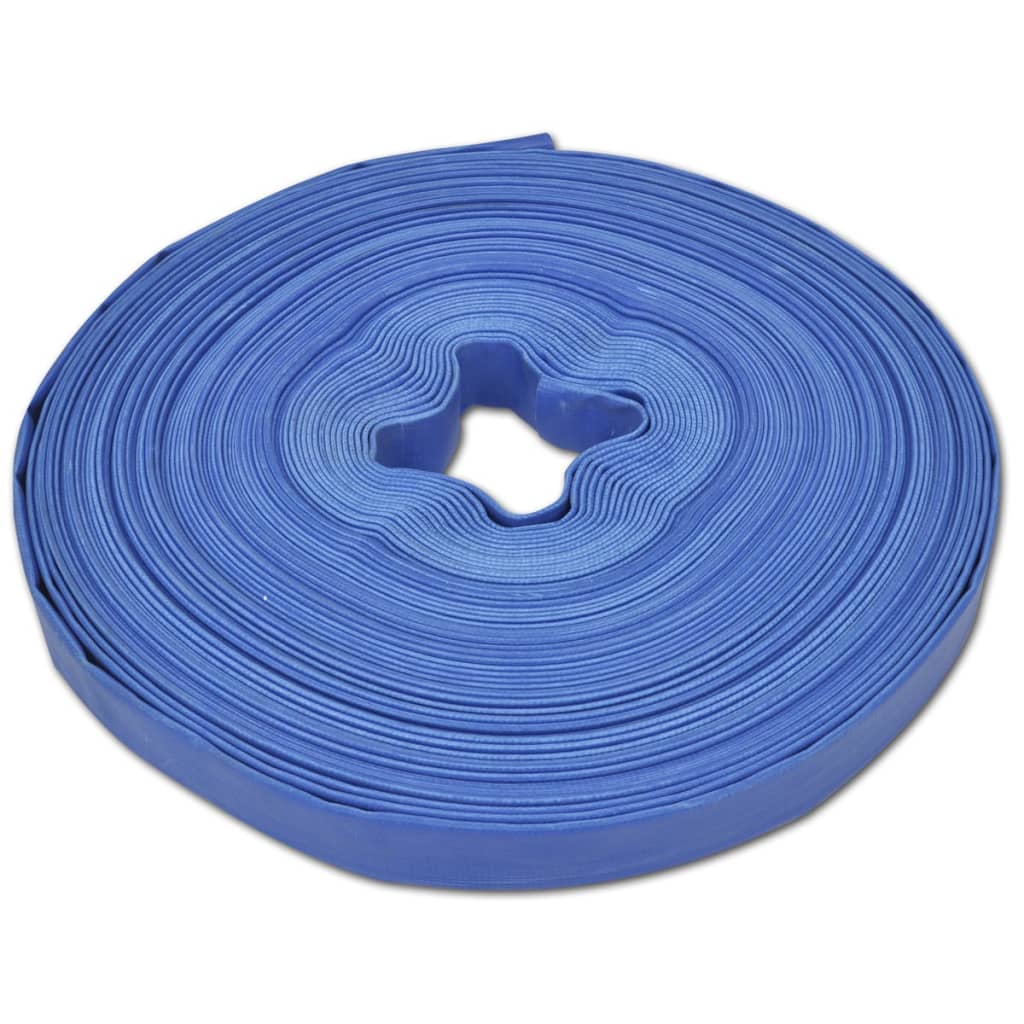VidaXL Schlauch flach 1'' 100 m PVC