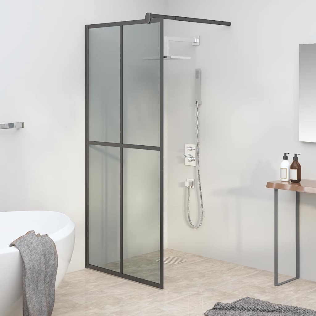 VidaXL Walk -In - Duschbildschirm 80x195 cm dunkles Temperament