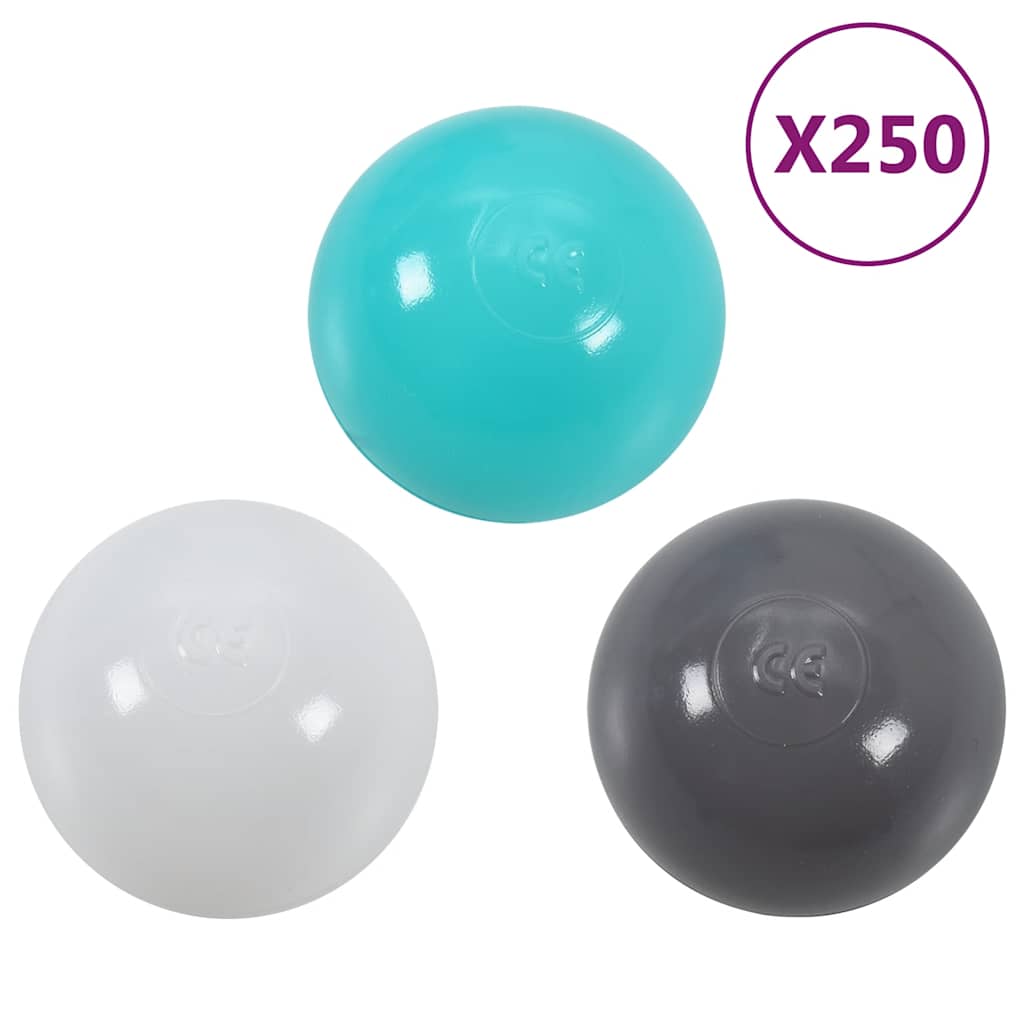 VidaXL Spielbälle, 250 Stück, mehrfarbig
