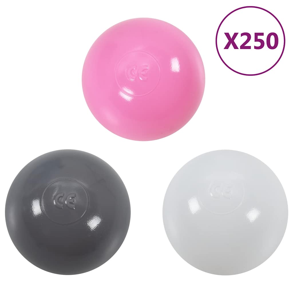 VidaXL Spielbälle, 250 Stück, mehrfarbig