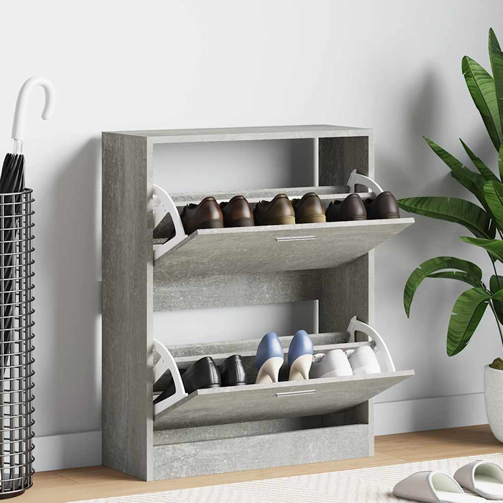 Vidaxx Schuhschrank 63x24x81 cm verarbeiteter Holzbetonpreis
