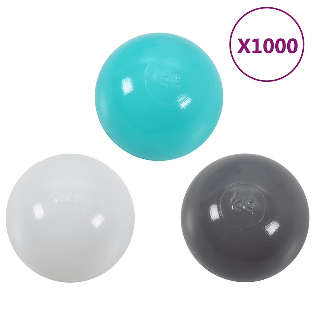 Vidaxl speelballen 1000 st meerkleurig