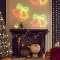Vidaxl kerstfiguur klokken met 72 led's 50x56 cm