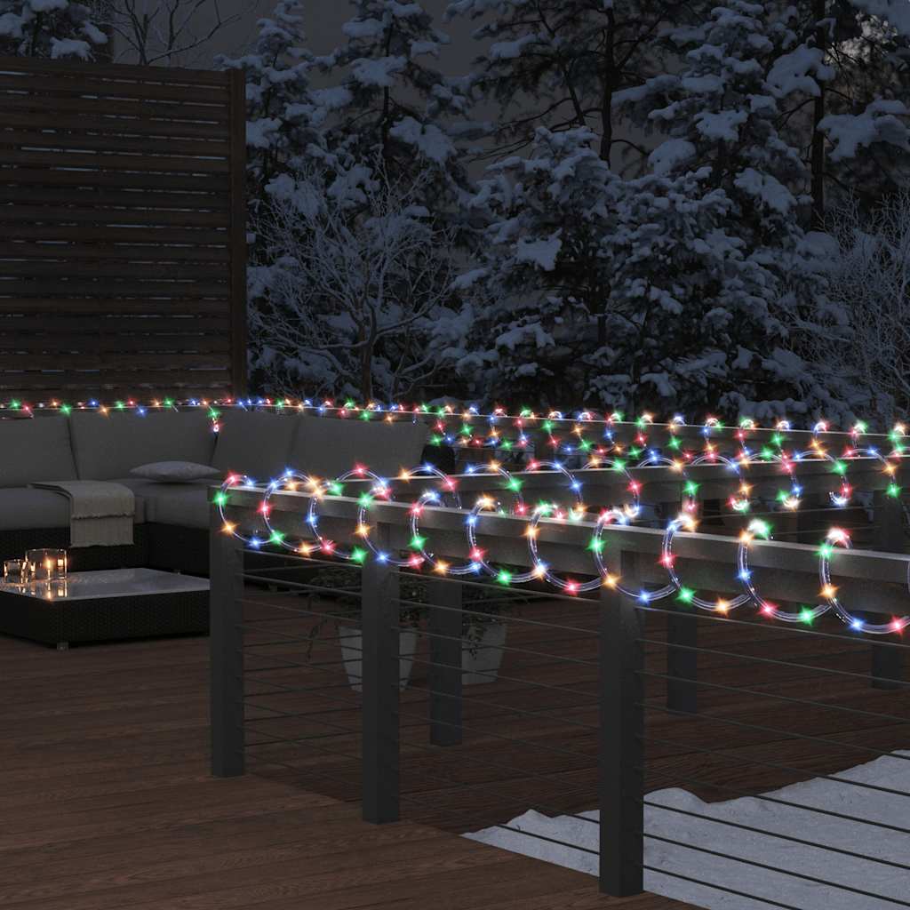 VidaXL Lichterkette mit 480 LEDs, mehrfarbig, 20 m, PVC