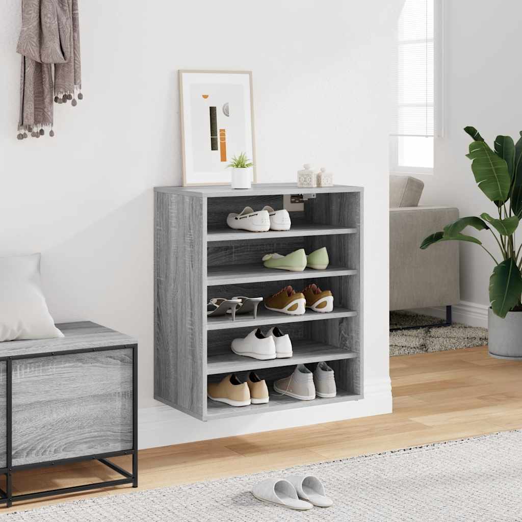 VidaXL Schuhschrank 60x35x70 cm Inklusive Montagematerial