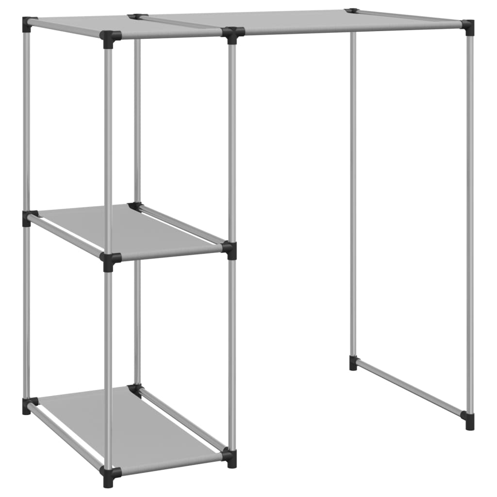 VidaXL Aufbewahrungsgestell für über der Waschmaschine, 87 x 55 x 90,5 cm, Eisengrau