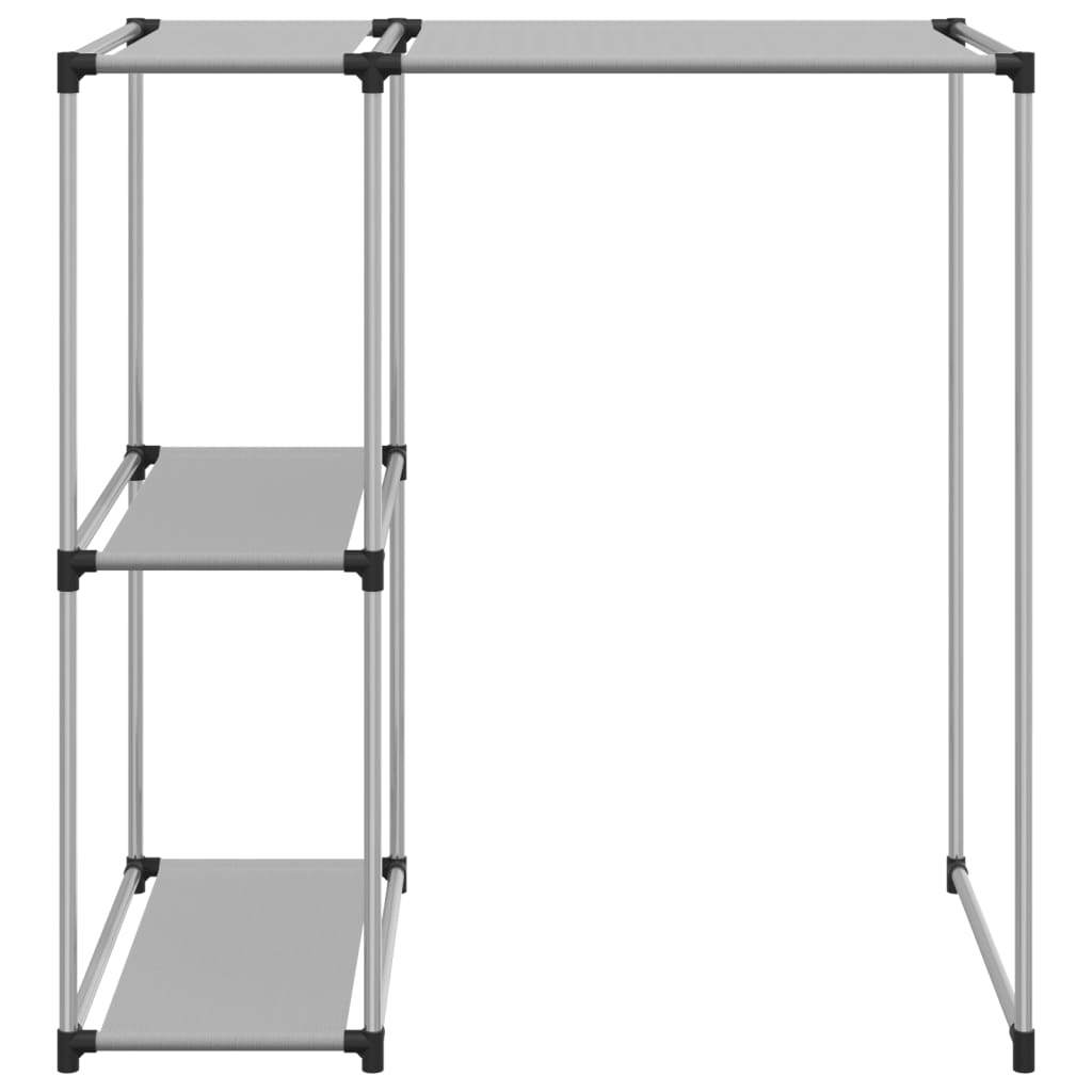 VidaXL Aufbewahrungsgestell für über der Waschmaschine, 87 x 55 x 90,5 cm, Eisengrau