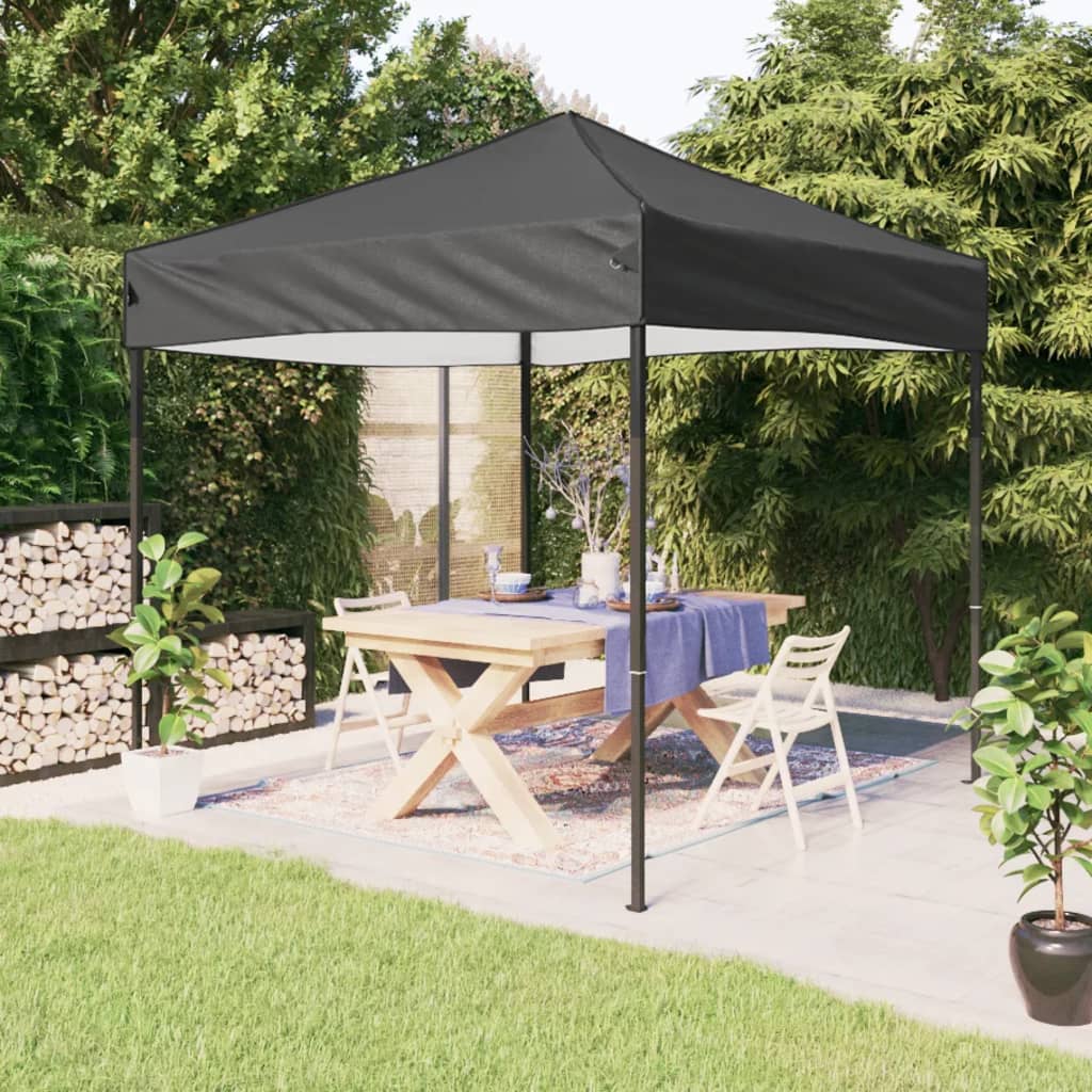 Vidaxx Partyzelt faltbar 2x2 m Anthrazit -verkleidet