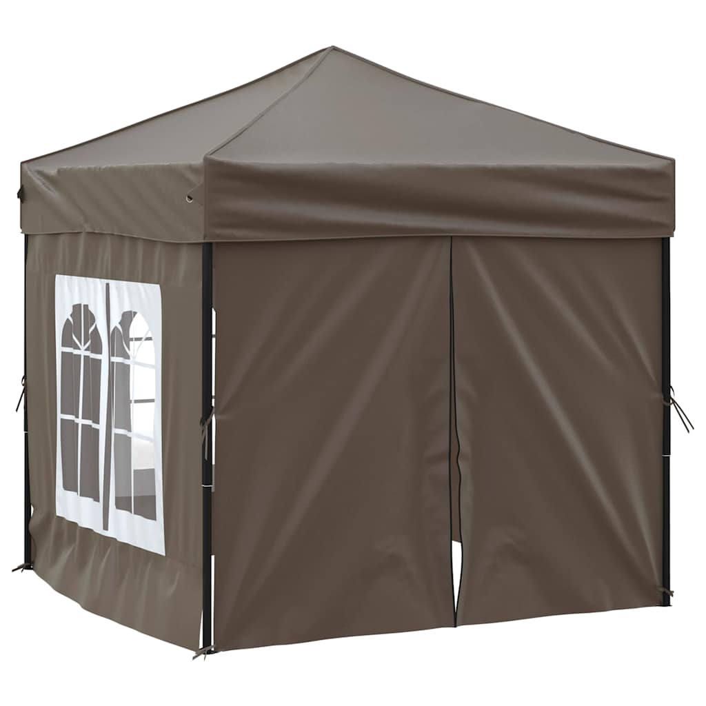 VidaXL Partyzelt mit Seitenwänden, 2x2 m, Taupe