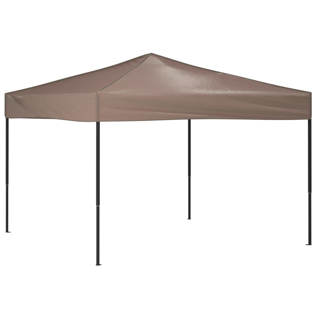 Vidaxl Partyzelt, faltbar, 3x3 m, Taupe