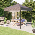 Vidaxl Partyzelt, faltbar, 3x3 m, Taupe