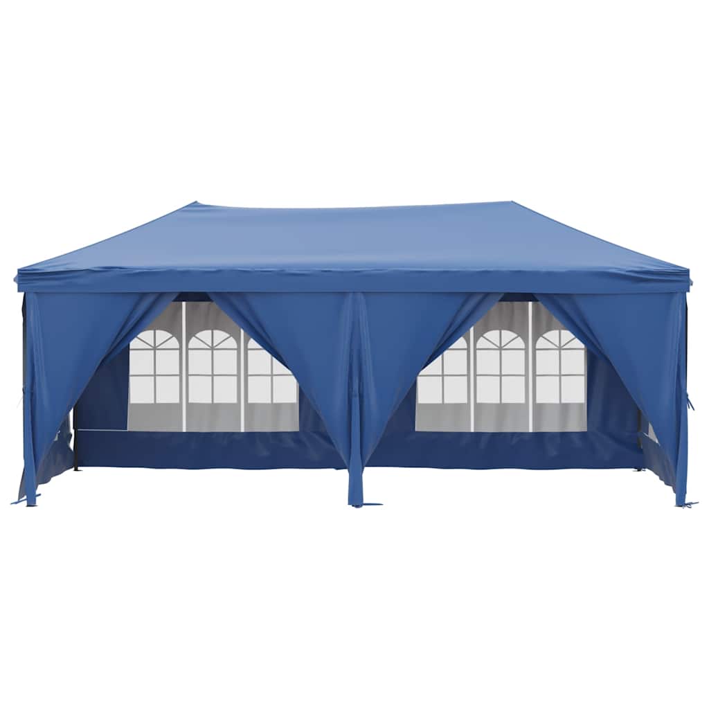 Vidaxx Partyzelt Faltbar mit Seitenwänden 3x6 m blau