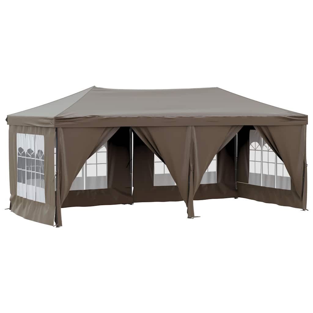 Vidaxx Partyzelt mit Seitenwänden, 3 x 6 m, Taupe