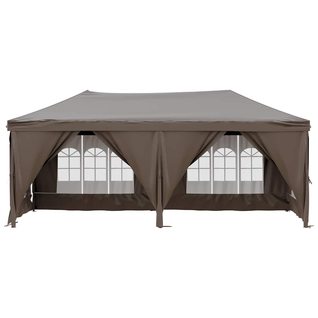 Vidaxx Partyzelt mit Seitenwänden, 3 x 6 m, Taupe