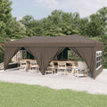 Vidaxx Partyzelt mit Seitenwänden, 3 x 6 m, Taupe