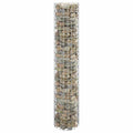 Vidaxl gabion paal rond ø30x150 cm gegalvaniseerd staal