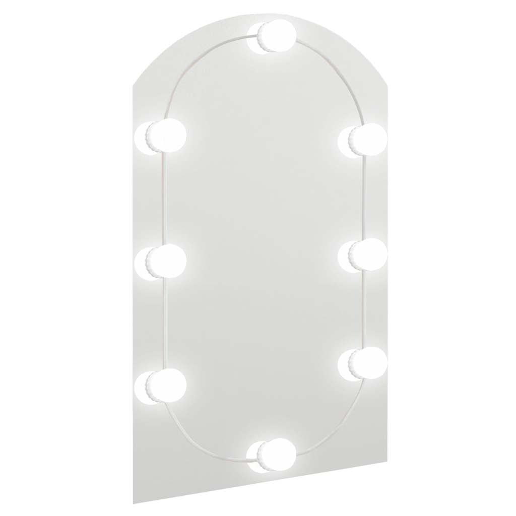 Vidaxl spiegel met led-verlichting boog 60x40 cm glas
