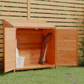 VidaXL Gartenhaus 102x52x112 cm Festkiefer Braun