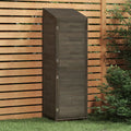 VidaXL Gartenhaus 55x52x174,5 cm Festkiefer -Holz -Anthrazit -gelöscht