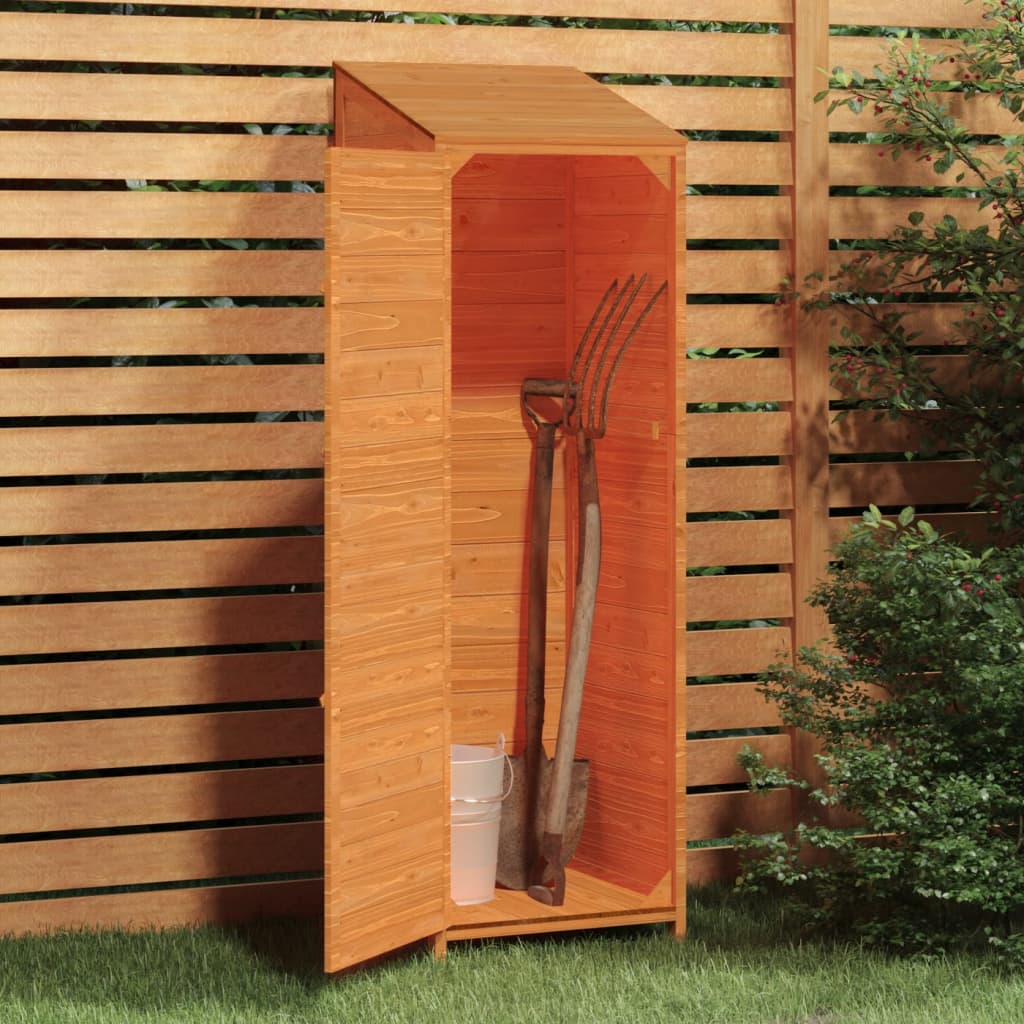 VidaXL Gartenhaus 55x52x174,5 cm Festkiefer Braun