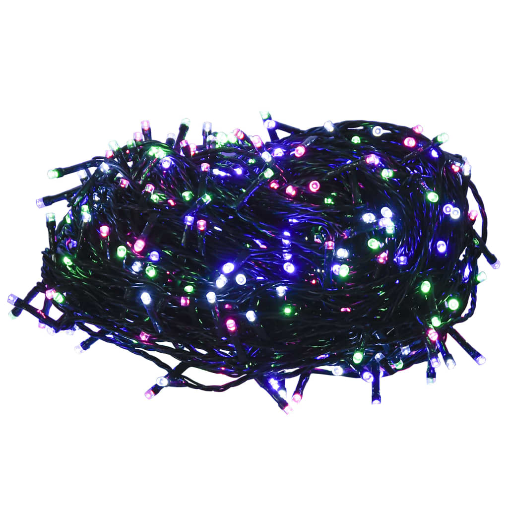 VidaXL Lichterkette mit 300 LEDs, 30 m, PVC, mehrfarbig, Pastell