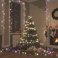 VidaXL Lichterkette mit 300 LEDs, 30 m, PVC, mehrfarbig, Pastell