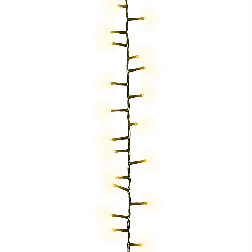Vidaxl lichtslinger compact met 3000 led's warmwit 65 m pvc