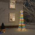 Vidaxl kegelkerstboom 108 led's 70x180 cm meerkleurig