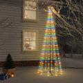 Vidaxl kegelkerstboom 310 led's 100x300 cm meerkleurig
