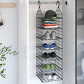 VidaXL Hängender Kleiderschrank-Organizer mit 7 Regalböden