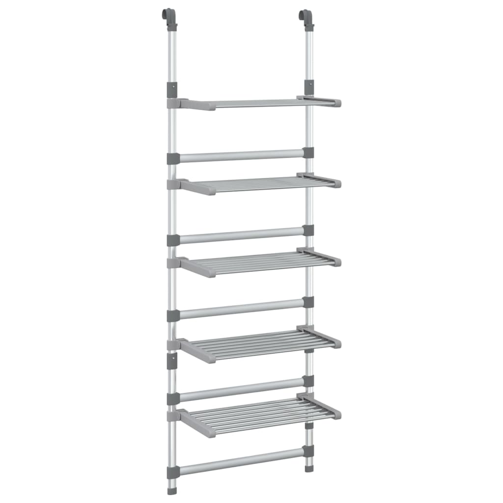 VidaXL 5-stöckiger Wäscheständer aus Aluminium zum Aufhängen
