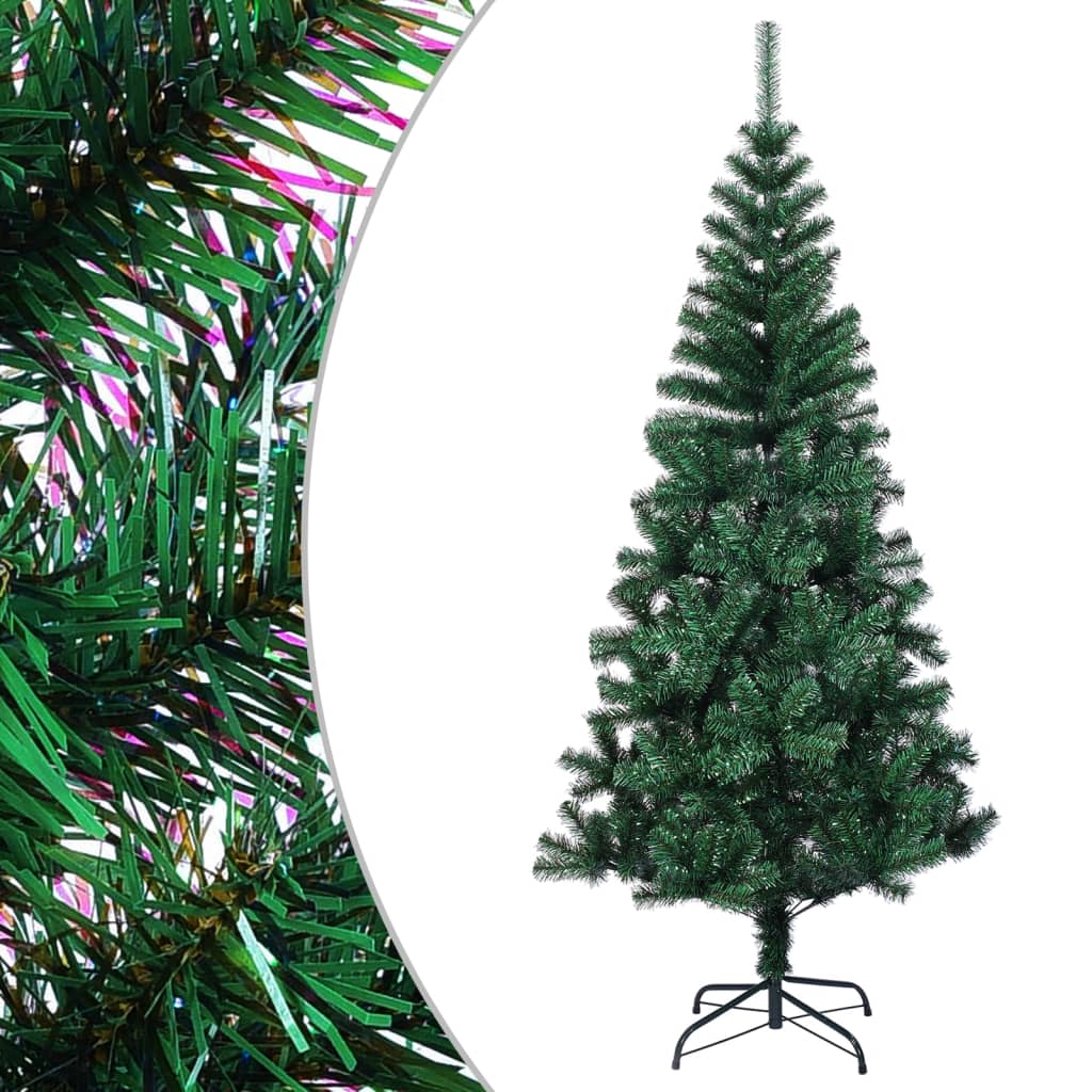 VidaXL Künstlicher Weihnachtsbaum mit bemalten Enden, 240 cm, PVC, Grün