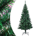 VidaXL Künstlicher Weihnachtsbaum mit bemalten Enden, 240 cm, PVC, Grün