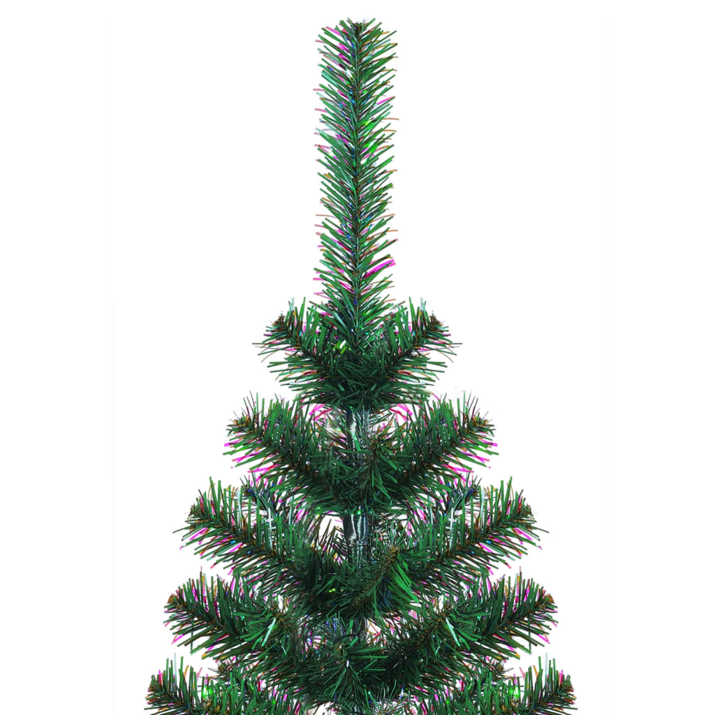 VidaXL Künstlicher Weihnachtsbaum mit bemalten Enden, 240 cm, PVC, Grün