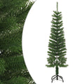 VidaXL Künstlicher Weihnachtsbaum mit Ständer, schmal, 150 cm, pro
