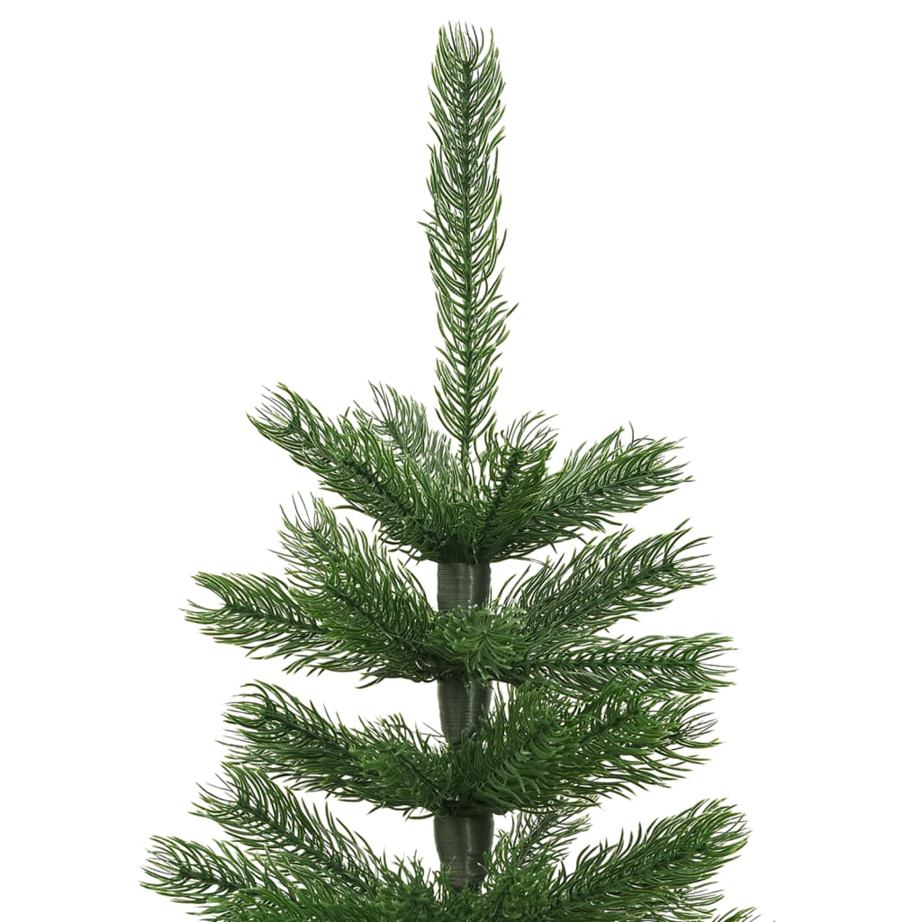 VidaXL Künstlicher Weihnachtsbaum mit Ständer, schmal, 150 cm, pro